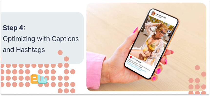 Optimizing with Captions and Hashtags