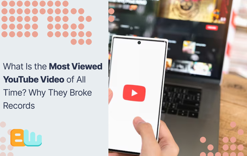 a person watching a YouTube Video
