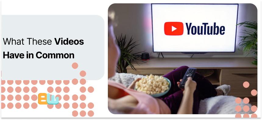 a person watching a YouTube video