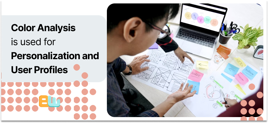 A team of designers working on UX/UI of an app