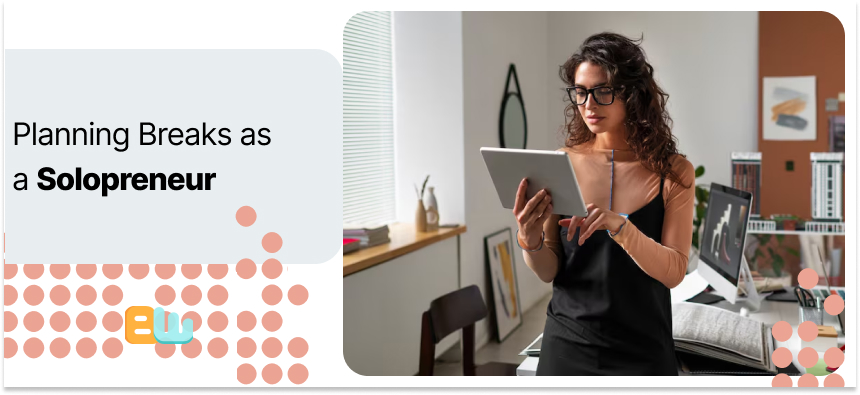 a woman working with laptop
