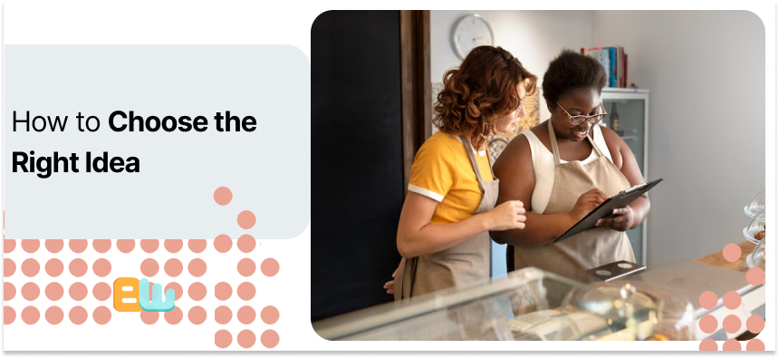 two woman working on a business plan