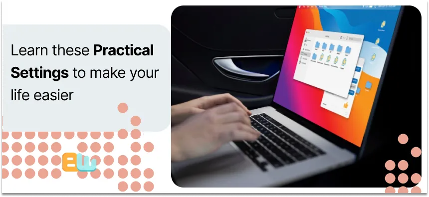 A person working on a laptop in a car
